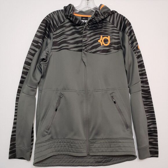 Nike KD Klutch Hyper Therma Fit Men's Hooded Full Zip Jacket, Size Small - Picture 5 of 10